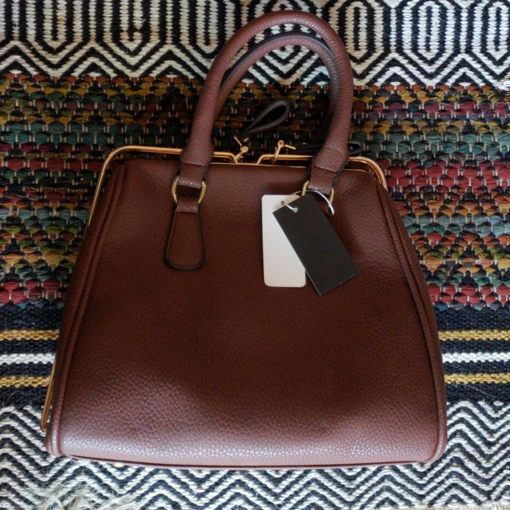 Brown doctors bag